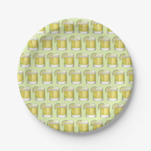 Prato De Papel Coquetel de verão Margarita Drink Misturado Lima V