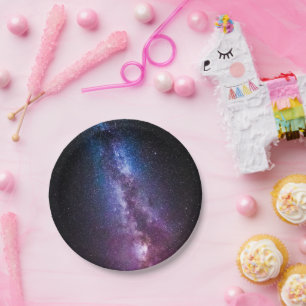 Prato De Papel Cores brilhantes Via Látea