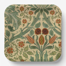 Cores de Outono de William Morris, Padrão Floral V