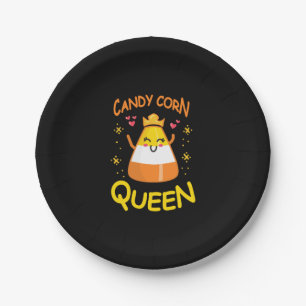 Prato De Papel Corno da Rainha Candy Fofo das Bruxas Kawaii