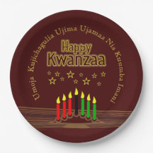 Correspondência Feliz Kwanzaa Sete Princípios 9"