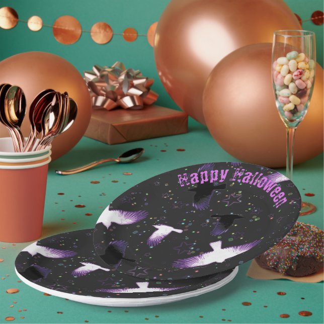 Prato De Papel Corvos Místicos (Múltiplo)