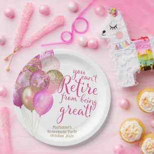 Prato De Papel Cota Funny de Reforma Rosa