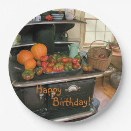 Prato De Papel Country Harvest Cookstove