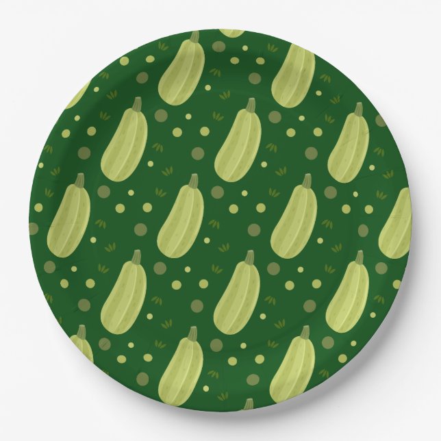 Prato De Papel Courgettes (Frente)
