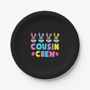 Prato De Papel Cousin Crew Squad Coelhinho Coelho da Páscoa Todl