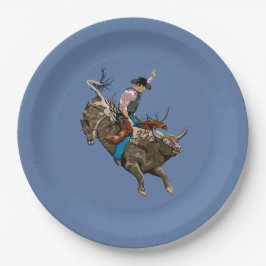 Prato De Papel Cowboy