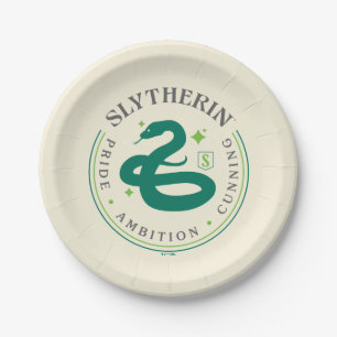 Prato De Papel CRACHÁ de Orgulho Cobra Verde SLYTHERIN™