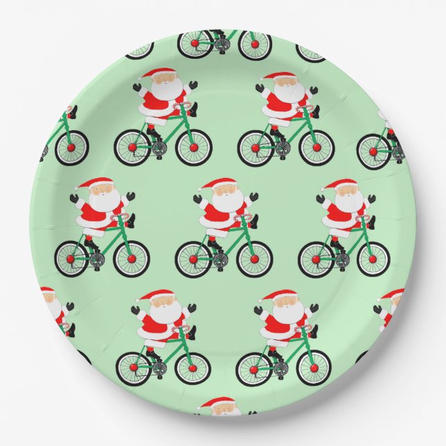 Prato De Papel Creative Christmas Party - Placa de papel (Frente)