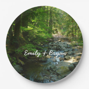 Prato De Papel Creek de Água Raiva no Parque Nacional de Monte R
