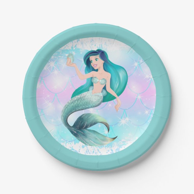 Prato De Papel Crianças de aniversário (Frente)