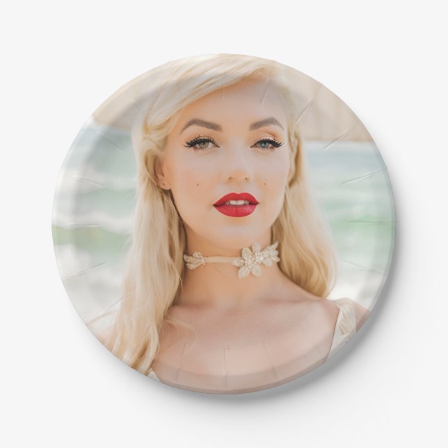 Prato De Papel criar Simples Folha Personalizada de Papel Pessoal (Frente)