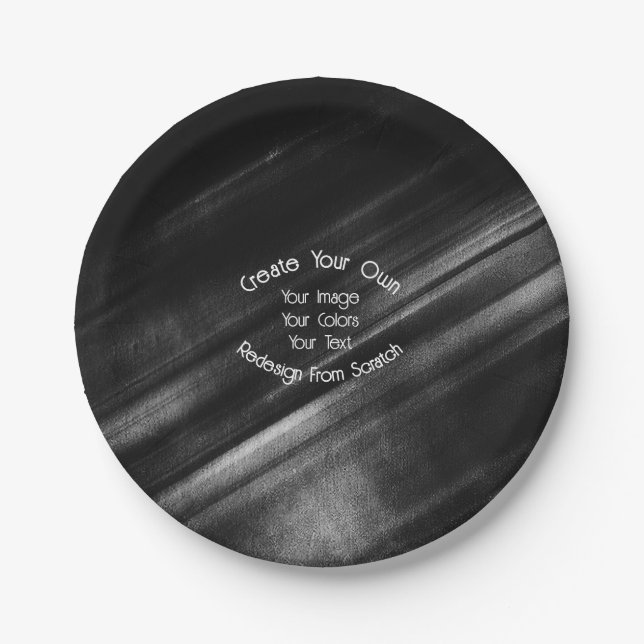 Prato De Papel Crie seu (Frente)