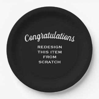 Prato De Papel Crie seu