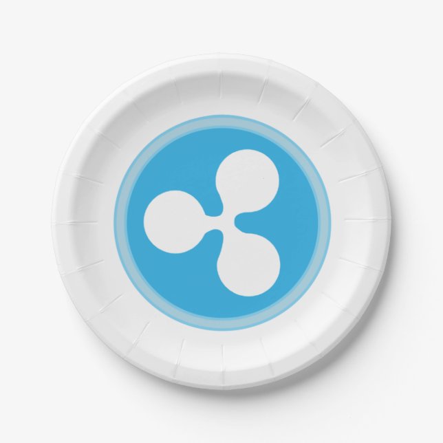 Prato De Papel criptomoeda (Frente)