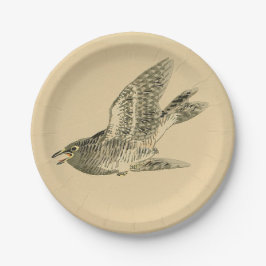 Prato De Papel Cuckoo (Arte Japonesa) (por Kono Bairei)