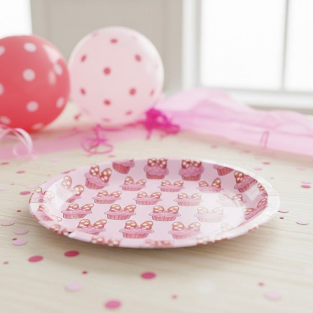 Prato De Papel Cupcake Paper Plates (Criador carregado)