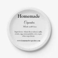 Cupcakes caseiros feitos com amor adicione texto s