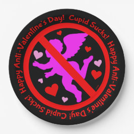 Prato De Papel Cupido é um bom dia anti-Valentim