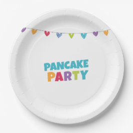 Prato De Papel Custom Party Paper Plate