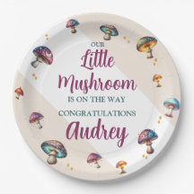 Cute boho cogumelos Baby Shower