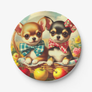 Prato De Papel Cute Chihuahua Puppies