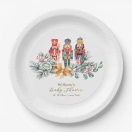 Prato De Papel Cute It's Cold Outside Nutcracker Baby Shower