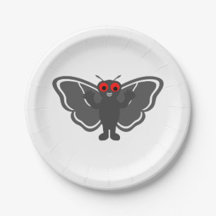 Prato De Papel Cute Mothman