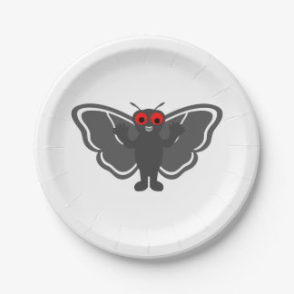 Prato De Papel Cute Mothman