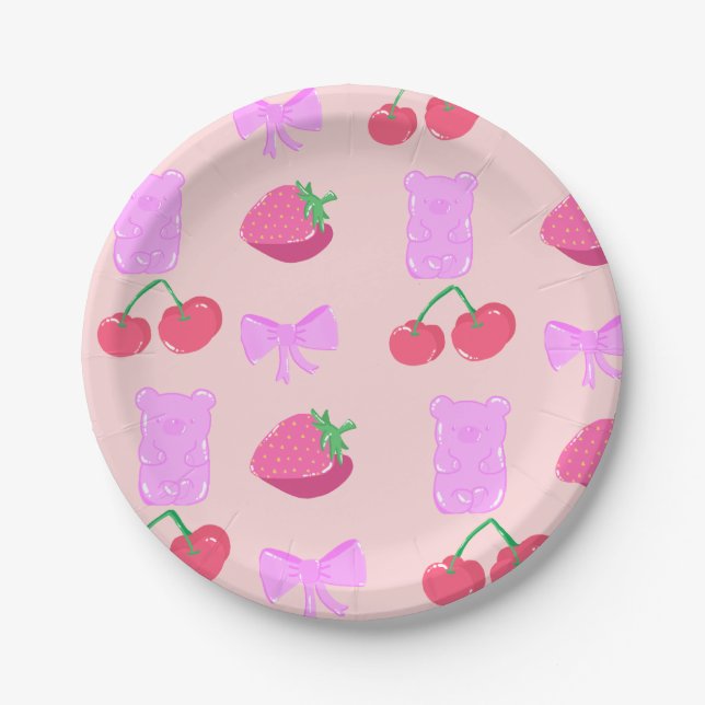 Prato De Papel cute plate (Frente)