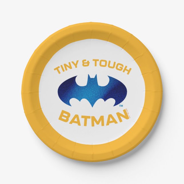 Prato De Papel Cuter Than Cute Tiny & Tough Batman (Frente)