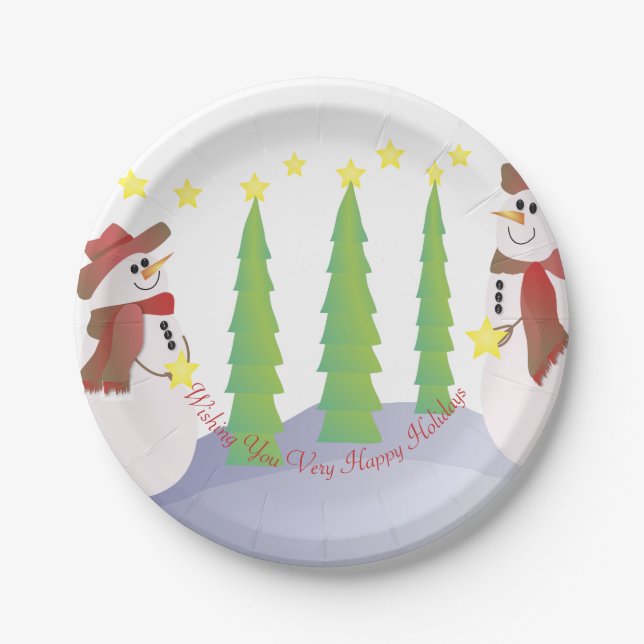 Prato De Papel Cuz E Festivo (Frente)