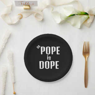 Prato de papel DA Papa é Dope