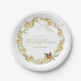 Prato De Papel Daisy Baby in Bloch Fralda Raffle Wildflower