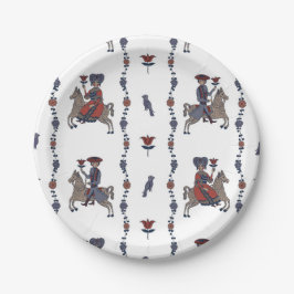 Prato De Papel Dala W - Placas de Papel Redondas