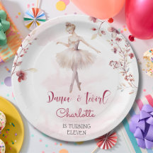 Dança e aniversário de bailarina