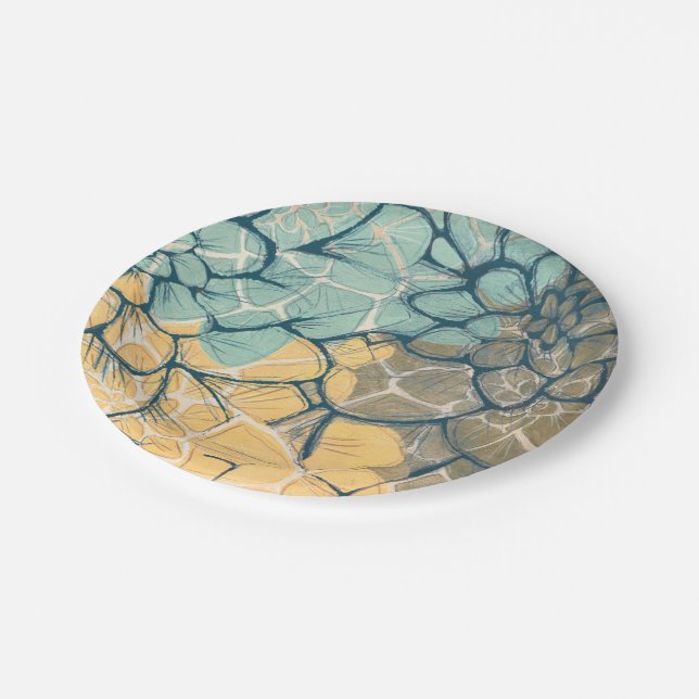 Prato De Papel Dança I Dahlia (Inclinado)