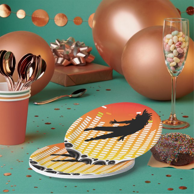 Prato De Papel Dançarinos E Auto-falantes (Criador carregado)