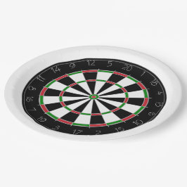 Prato De Papel Dartboard