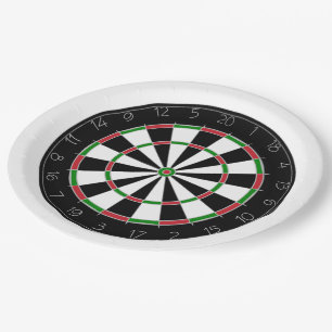 Prato De Papel Dartboard