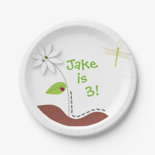 Prato De Papel De Buggin placa de papel para fora