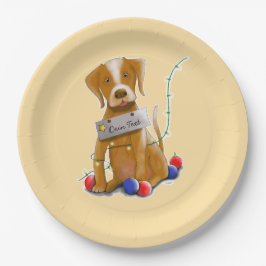 Prato De Papel DE/GB Pappteller Hund/Paper plates dog