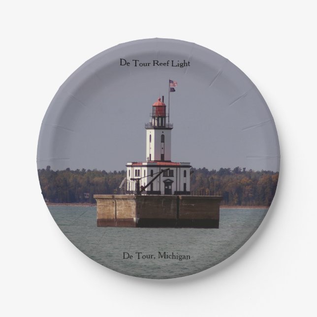 Prato De Papel De Tour Reef Placa de papel leve (Frente)