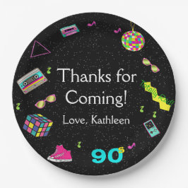 Prato De Papel De volta aos anos 90, Qualquer Idade, Obrigado