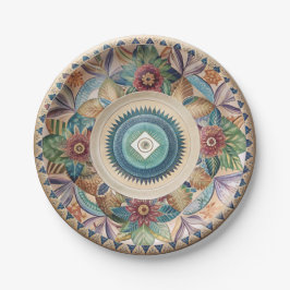 Prato De Papel Debate sobre o Tableware Boho: Placas de Papel Mel