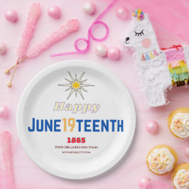 Prato De Papel Décimo de junho