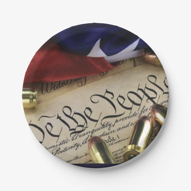 Prato De Papel Declaração de independência (Frente)