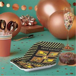 Prato De Papel Decorações do Partido do Aniversário de criança de