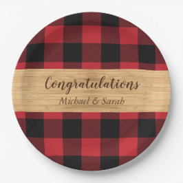 Prato De Papel Deer Hunting Lodge Chá de fraldas Antlers