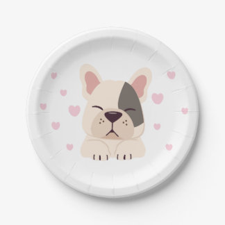 Prato De Papel Deixa Pawy Paper Plate Puppy Festa de aniversário